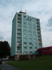 Realizace panelového domu Rokycanská 44, Plzeň